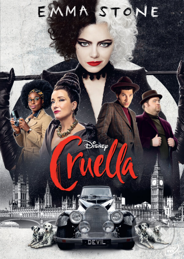 Film: Cruella (Craig Gillespie) (DVD). Magicbox, 2021 Film: Cruella (Craig Gillespie) (DVD). Magicbox, 2021