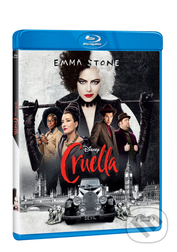 Film: Cruella (Craig Gillespie) (Blu-ray). Magicbox, 2021 Film: Cruella (Craig Gillespie) (Blu-ray). Magicbox, 2021