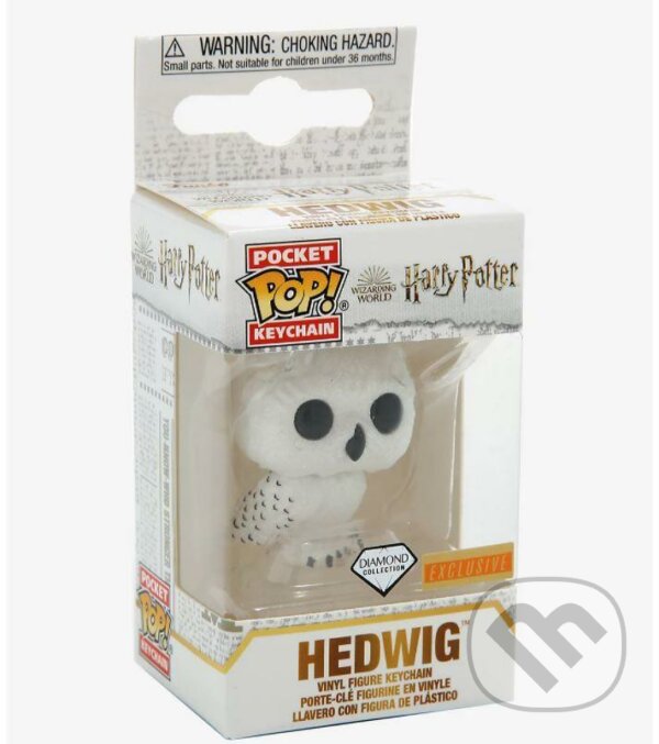 Funko POP Keychain: Harry Potter - Hedvika (limited diamond exclusive edition) (Funko). Funko, 2021 Funko POP Keychain: Harry Potter - Hedvika (limited diamond exclusive edition) (Funko). Funko, 2021