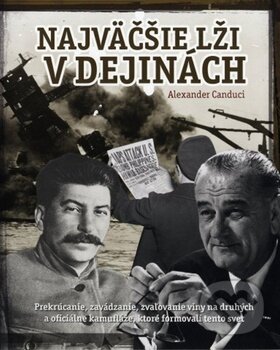 Kniha: Najväčšie lži v dejinách (Alexander Canduci). Fortuna Libri, 2011 Kniha: Najväčšie lži v dejinách (Alexander Canduci). Fortuna Libri, 2011