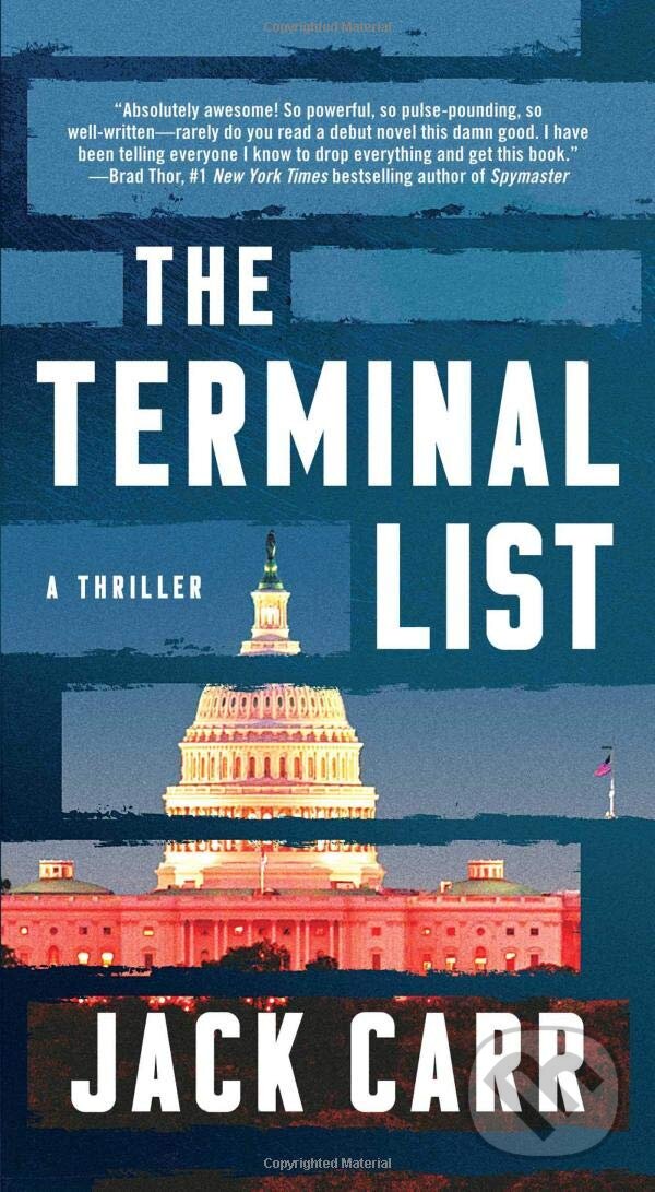 Kniha: The Terminal List (Jack Carr). Pocket Books, 2019 Kniha: The Terminal List (Jack Carr). Pocket Books, 2019