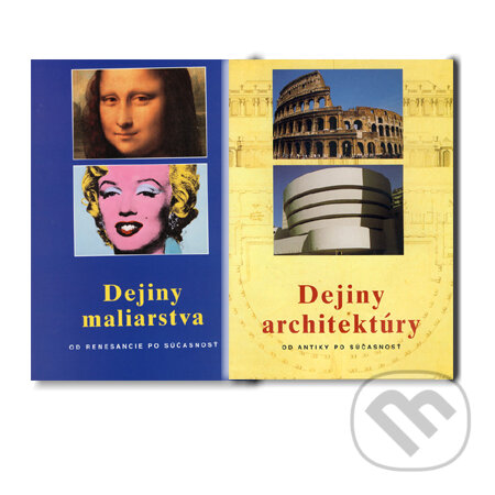 Kniha: Dejiny maliarstva + Dejiny architektúry (Slovart). Slovart Kniha: Dejiny maliarstva + Dejiny architektúry (Slovart). Slovart