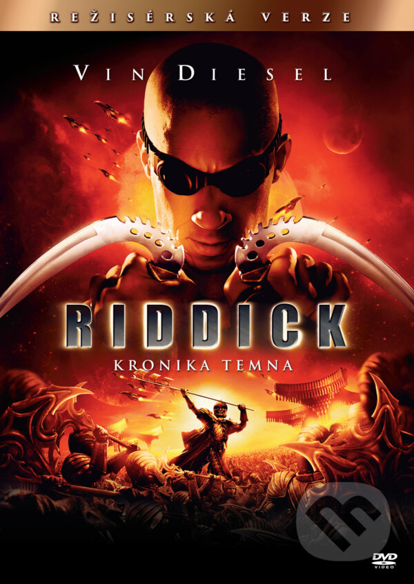 Film: Riddick: Kronika temna (režisérská verze) (David Twohy) (DVD). Magicbox, 2021 Film: Riddick: Kronika temna (režisérská verze) (David Twohy) (DVD). Magicbox, 2021