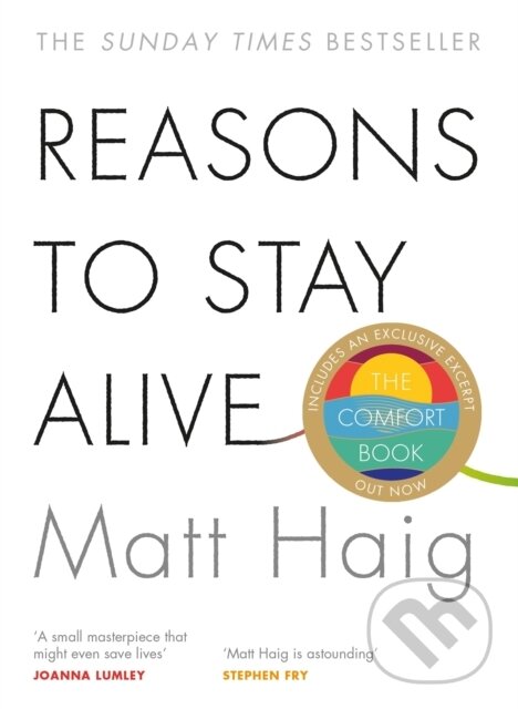 E-kniha: Reasons to Stay Alive (Matt Haig). Canongate Books, 2015 E-kniha: Reasons to Stay Alive (Matt Haig). Canongate Books, 2015