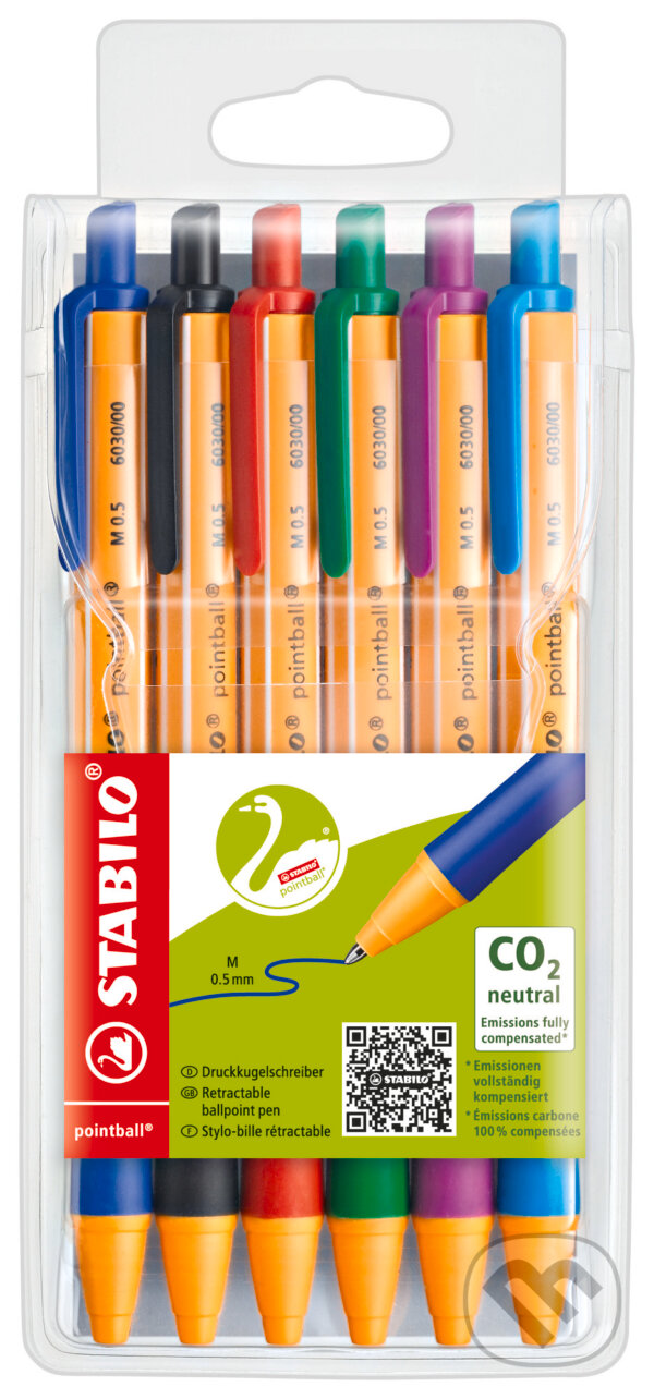 Guličkové pero STABILO pointball sada (STABILO). STABILO, 2021 Guličkové pero STABILO pointball sada (STABILO). STABILO, 2021