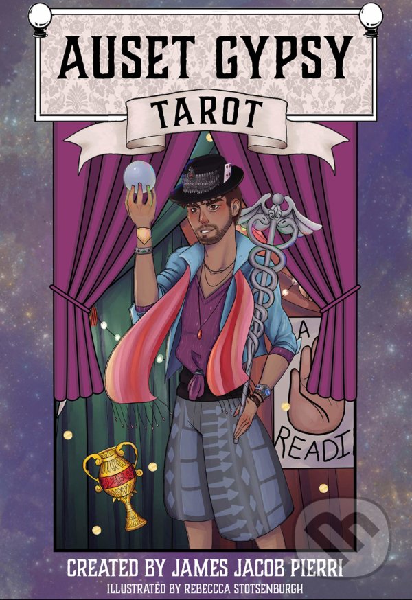 Kniha: Auset Gypsy Tarot (Box Set) (James Jacob Pierri). Schiffer, 2021 Kniha: Auset Gypsy Tarot (Box Set) (James Jacob Pierri). Schiffer, 2021