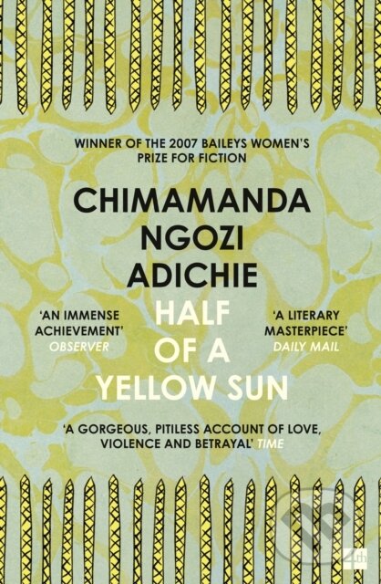 E-kniha: Half of a Yellow Sun (Chimamanda Ngozi Adichie). HarperCollins, 2009 E-kniha: Half of a Yellow Sun (Chimamanda Ngozi Adichie). HarperCollins, 2009