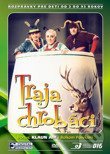 Film: Traja chrobáci (Ján Roháč) (DVD). Film: Traja chrobáci (Ján Roháč) (DVD).