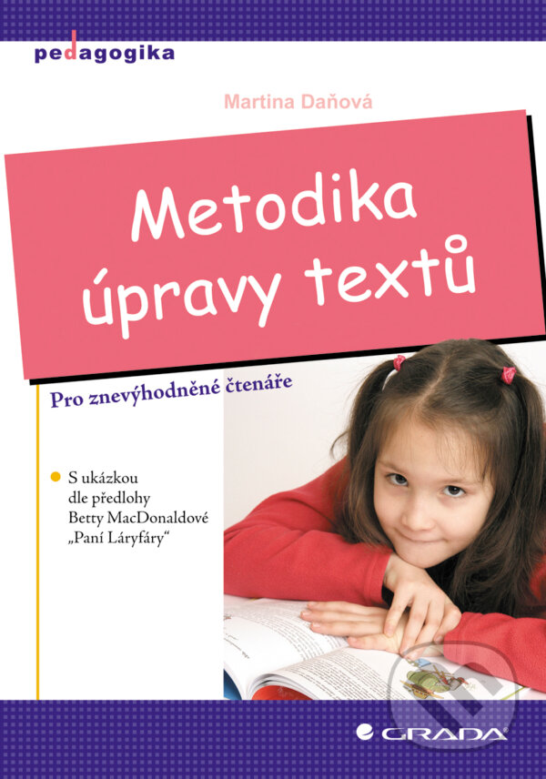 E-kniha: Metodika úpravy textů (Martina Daňová). Grada, 2008 E-kniha: Metodika úpravy textů (Martina Daňová). Grada, 2008