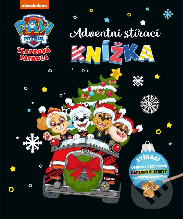 Kniha: Tlapková patrola: Adventní stírací knížka (Egmont ČR). Egmont ČR, 2021 Kniha: Tlapková patrola: Adventní stírací knížka (Egmont ČR). Egmont ČR, 2021