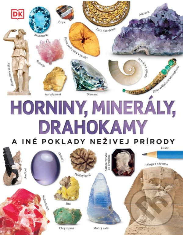 Kniha: Horniny, minerály, drahokamy (Dan Green). Slovart, 2021 Kniha: Horniny, minerály, drahokamy (Dan Green). Slovart, 2021