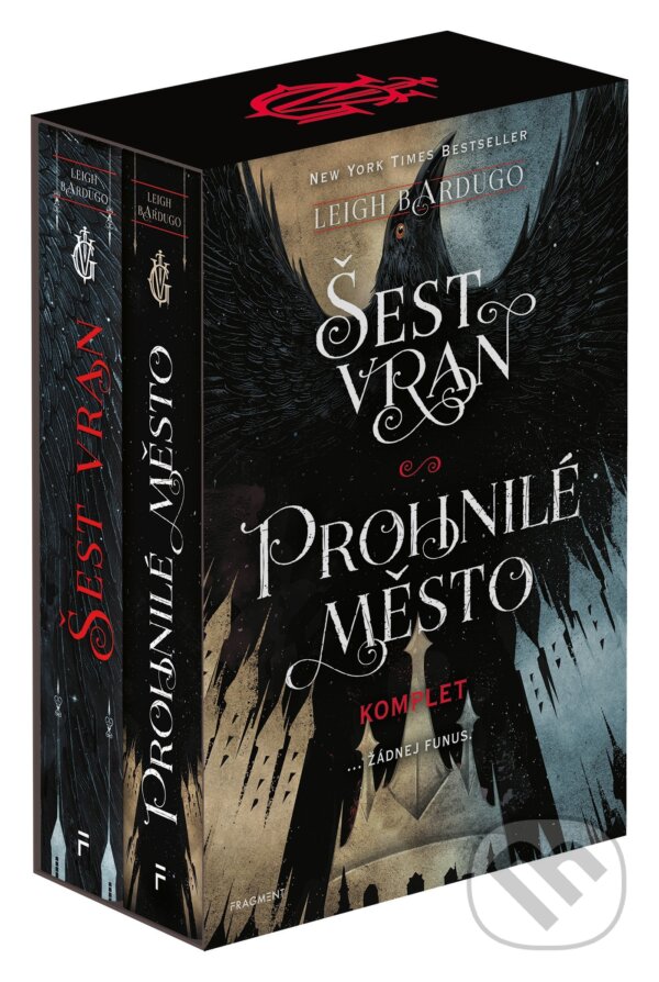 Kniha: Šest vran (BOX) (Leigh Bardugo). Nakladatelství Fragment, 2021 Kniha: Šest vran (BOX) (Leigh Bardugo). Nakladatelství Fragment, 2021
