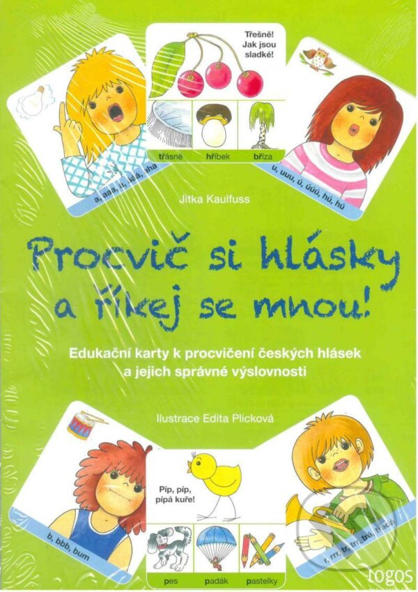 Kniha: Procvič si hlásky a říkej se mnou! (Jitka Kaulfussová). Logos, 2021 Kniha: Procvič si hlásky a říkej se mnou! (Jitka Kaulfussová). Logos, 2021