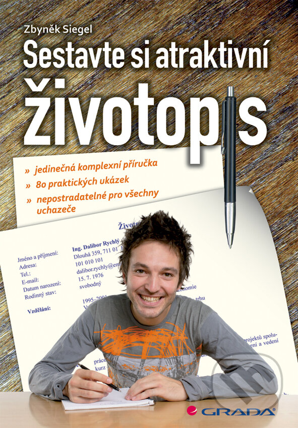 E-kniha: Sestavte si atraktivní životopis (Zbyněk Siegel). Grada, 2008 E-kniha: Sestavte si atraktivní životopis (Zbyněk Siegel). Grada, 2008
