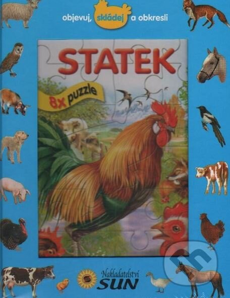 Kniha: Statek - 8x puzzle (Marcela Grez). SUN, 2009 Kniha: Statek - 8x puzzle (Marcela Grez). SUN, 2009