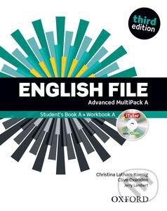 Kniha: New English File: Advanced - MultiPack A + iTutor (Clive Oxenden a Christina Latham-Koenig). Oxford University Press, 2015 Kniha: New English File: Advanced - MultiPack A + iTutor (Clive Oxenden a Christina Latham-Koenig). Oxford University Press, 2015