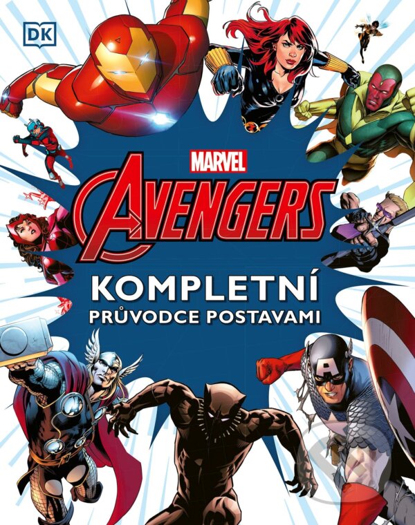 Kniha: Marvel Avengers: Kompletní průvodce postavami (CPRESS). CPRESS, 2021 Kniha: Marvel Avengers: Kompletní průvodce postavami (CPRESS). CPRESS, 2021
