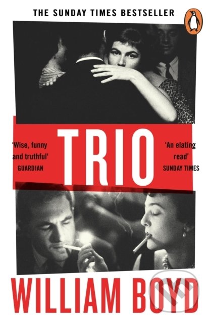 Kniha: Trio (William Boyd). Penguin Books, 2021 Kniha: Trio (William Boyd). Penguin Books, 2021