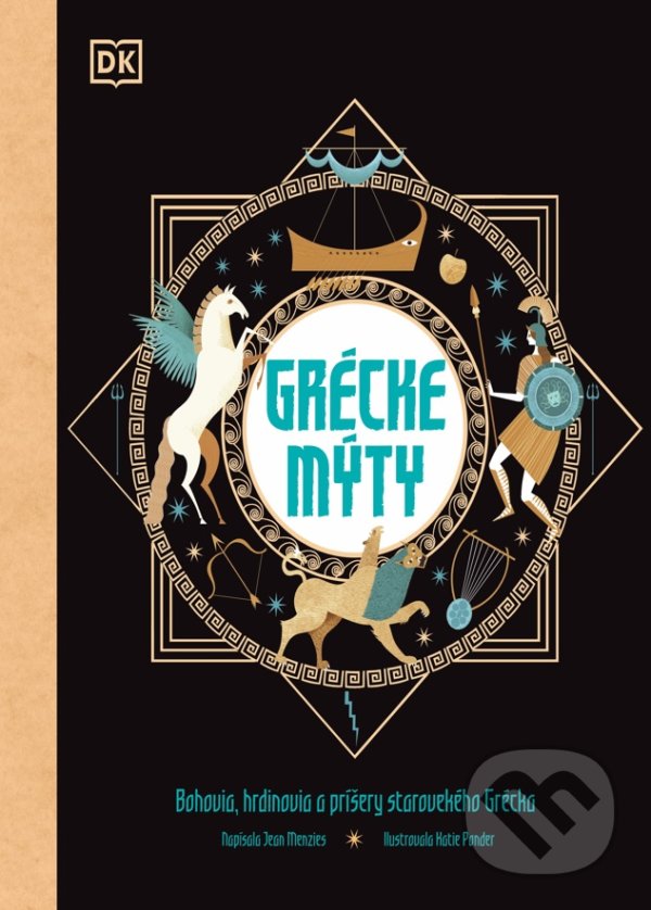 Kniha: Grécke mýty (Jean Menzies). Slovart, 2021 Kniha: Grécke mýty (Jean Menzies). Slovart, 2021