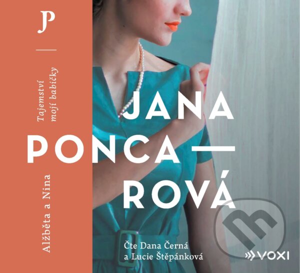 Audiokniha: Alžběta a Nina (Jana Poncarová). Voxi, 2021 Audiokniha: Alžběta a Nina (Jana Poncarová). Voxi, 2021