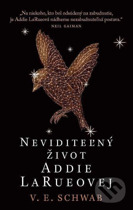 E-kniha: Neviditeľný život Addie LaRueovej (Victoria Schwab). Slovart, 2021 E-kniha: Neviditeľný život Addie LaRueovej (Victoria Schwab). Slovart, 2021