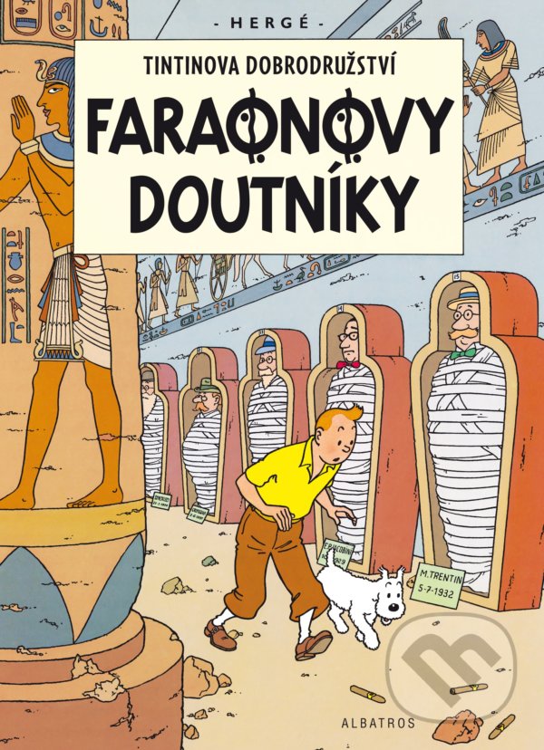 Kniha: Faraonovy doutníky (Hergé). Albatros CZ, 2021 Kniha: Faraonovy doutníky (Hergé). Albatros CZ, 2021
