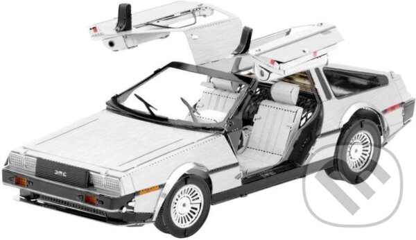 Puzzle: Metal Earth 3D kovový model DeLorean (Piatnik). Piatnik, 2021 Puzzle: Metal Earth 3D kovový model DeLorean (Piatnik). Piatnik, 2021