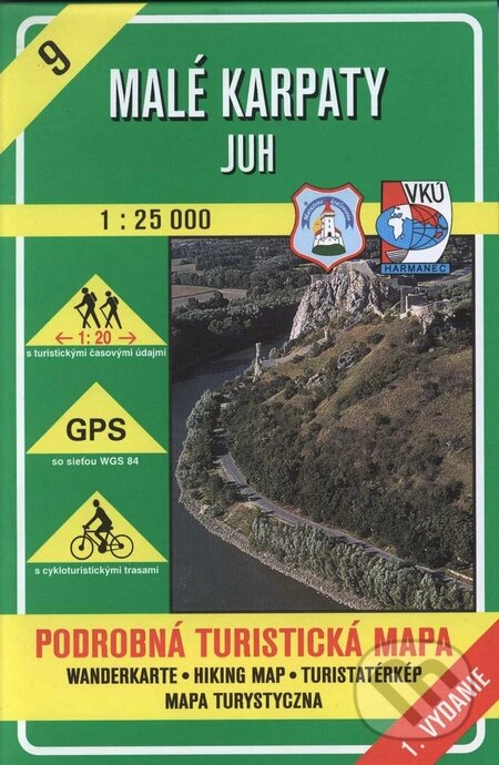 Malé Karpaty - juh - turistická mapa č. 9 (Autorský kolektív). VKÚ Harmanec, 2002 Malé Karpaty - juh - turistická mapa č. 9 (Autorský kolektív). VKÚ Harmanec, 2002