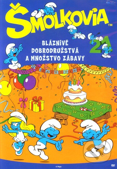 Film: Šmolkovia 21 (Ray Patterson) (DVD). Hollywood Film: Šmolkovia 21 (Ray Patterson) (DVD). Hollywood