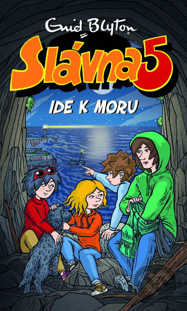 Kniha: Slávna päťka ide k moru (Enid Blyton). Slovart, 2021 Kniha: Slávna päťka ide k moru (Enid Blyton). Slovart, 2021