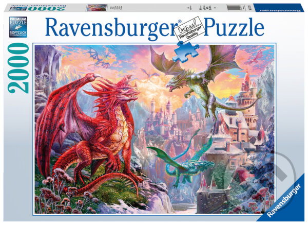 Puzzle: Mystický drak (Ravensburger). Ravensburger, 2021 Puzzle: Mystický drak (Ravensburger). Ravensburger, 2021
