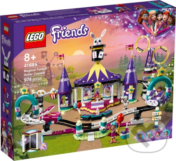 Společenská hra: LEGO® Friends 41685 Čarovná horská dráha (LEGO). LEGO, 2021 Společenská hra: LEGO® Friends 41685 Čarovná horská dráha (LEGO). LEGO, 2021