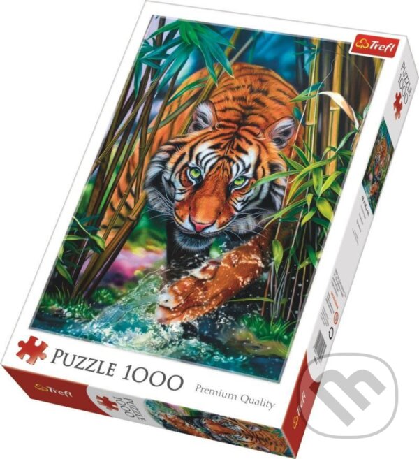 Puzzle: Plížící se tygr (Trefl). Trefl, 2021 Puzzle: Plížící se tygr (Trefl). Trefl, 2021
