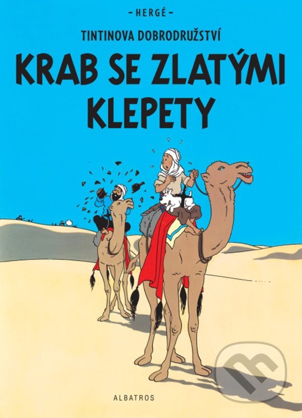 Kniha: Krab se zlatými klepety (Hergé). Albatros CZ, 2021 Kniha: Krab se zlatými klepety (Hergé). Albatros CZ, 2021