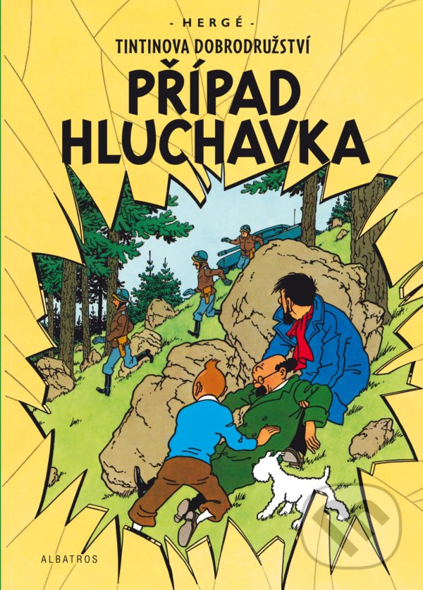 Kniha: Případ Hluchavka (Hergé). Albatros CZ, 2021 Kniha: Případ Hluchavka (Hergé). Albatros CZ, 2021