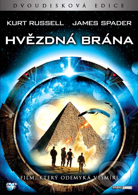 Film: Hvězdná brána - 2 DVD (Roland Emmerich) (DVD). Magicbox, 1994 Film: Hvězdná brána - 2 DVD (Roland Emmerich) (DVD). Magicbox, 1994