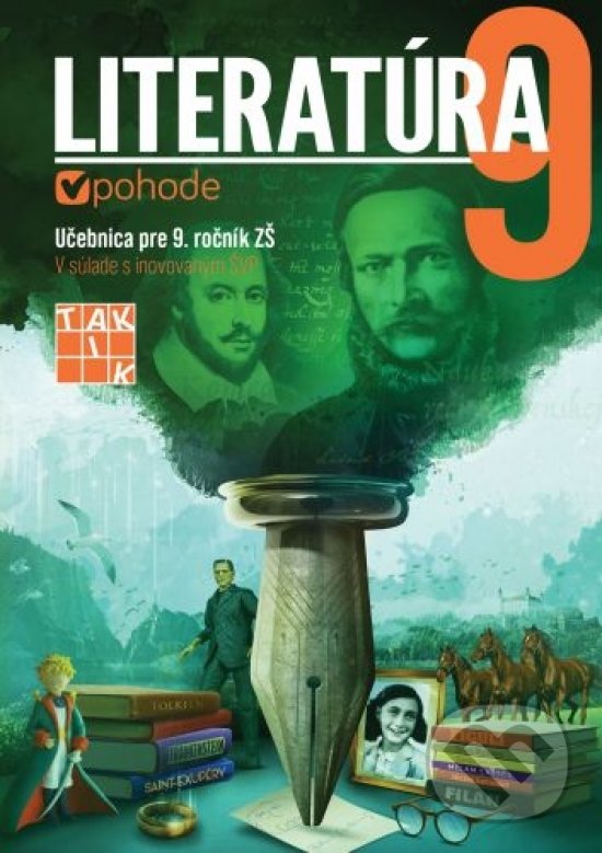 Kniha: Literatúra v pohode 9 (Renáta Sviteková). Taktik, 2021 Kniha: Literatúra v pohode 9 (Renáta Sviteková). Taktik, 2021