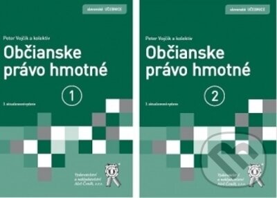 Kniha: Občianske právo hmotné (Peter Vojčík). Aleš Čeněk, 2021 Kniha: Občianske právo hmotné (Peter Vojčík). Aleš Čeněk, 2021
