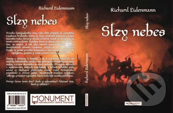 Kniha: Slzy nebes (Richard Eidenmann). Monument, 2021 Kniha: Slzy nebes (Richard Eidenmann). Monument, 2021