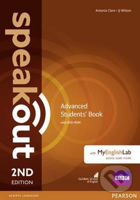 Kniha: Speakout - Advanced - Student´s Book with Active Book with DVD with MyEnglishLab, 2nd (Antonia Clare). Pearson, 2021 Kniha: Speakout - Advanced - Student´s Book with Active Book with DVD with MyEnglishLab, 2nd (Antonia Clare). Pearson, 2021