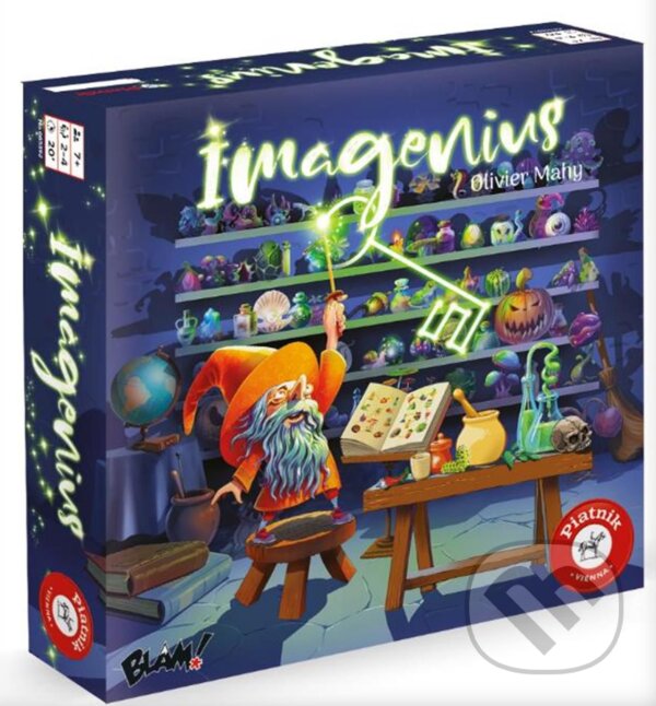 Společenská hra: Imagenius (Piatnik). Piatnik, 2021 Společenská hra: Imagenius (Piatnik). Piatnik, 2021