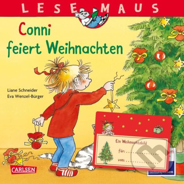 Kniha: Conni feiert Weihnachten (Liane Schneider). Carlsen Verlag, 2021 Kniha: Conni feiert Weihnachten (Liane Schneider). Carlsen Verlag, 2021