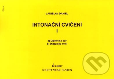 Kniha: Intonační cvičení (Ladislav Daniel). SCHOTT MUSIC PANTON s.r.o., 2009 Kniha: Intonační cvičení (Ladislav Daniel). SCHOTT MUSIC PANTON s.r.o., 2009