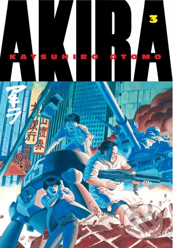 Kniha: Akira 3 (Katsuhiro Otomo). Kodansha Comics, 2010 Kniha: Akira 3 (Katsuhiro Otomo). Kodansha Comics, 2010
