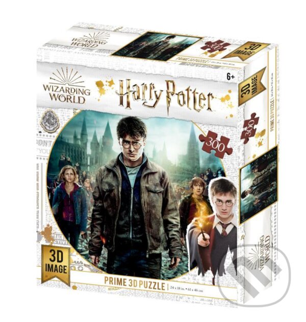 Puzzle: Harry Potter 3D puzzle - Harry, Hermiona a Ron (EPEE). EPEE, 2021 Puzzle: Harry Potter 3D puzzle - Harry, Hermiona a Ron (EPEE). EPEE, 2021
