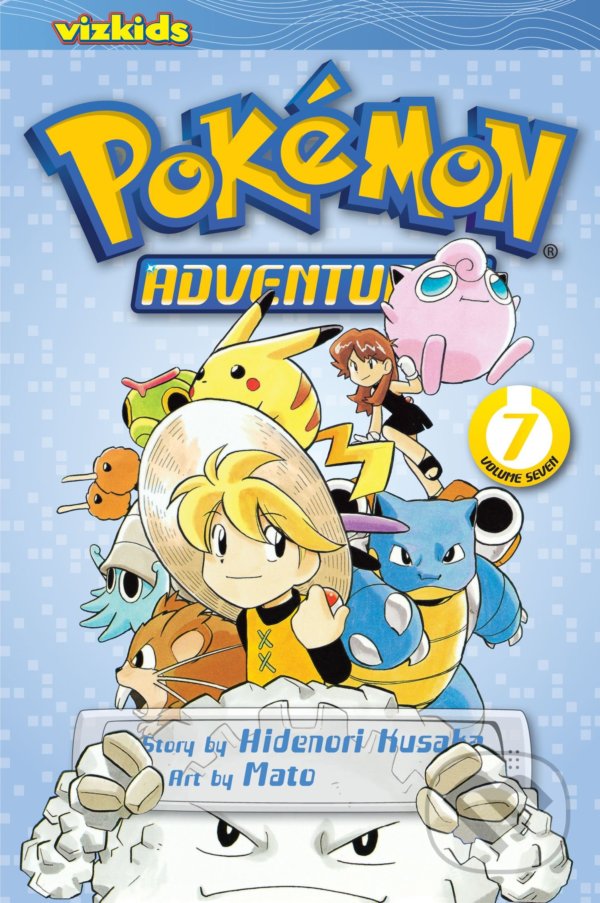 Kniha: Pokemon Adventures 7 (Hidenori Kusaka). Viz Media, 2010 Kniha: Pokemon Adventures 7 (Hidenori Kusaka). Viz Media, 2010
