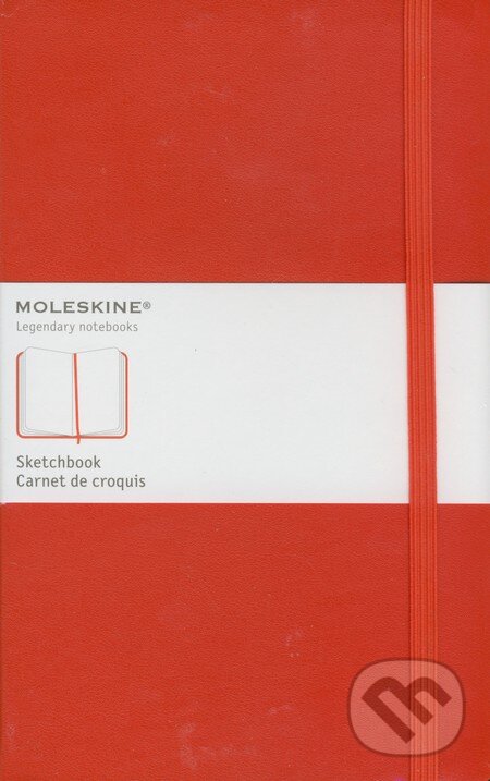 Moleskine - skicár (červený), Moleskine