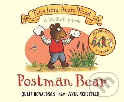 Kniha: Postman Bear (Julia Donaldson). Pan Macmillan, 2020 Kniha: Postman Bear (Julia Donaldson). Pan Macmillan, 2020