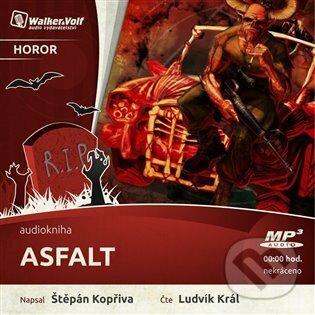 Audiokniha: Asfalt (Štěpán Kopřiva). Walker & Volf - audio vydavatelství, 2014 Audiokniha: Asfalt (Štěpán Kopřiva). Walker & Volf - audio vydavatelství, 2014