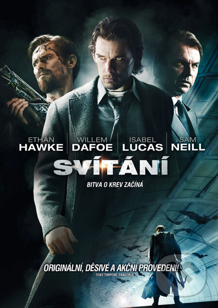 Film: Svítání (Michael Spierig a Peter Spierig) (DVD). Magicbox, 2009 Film: Svítání (Michael Spierig a Peter Spierig) (DVD). Magicbox, 2009